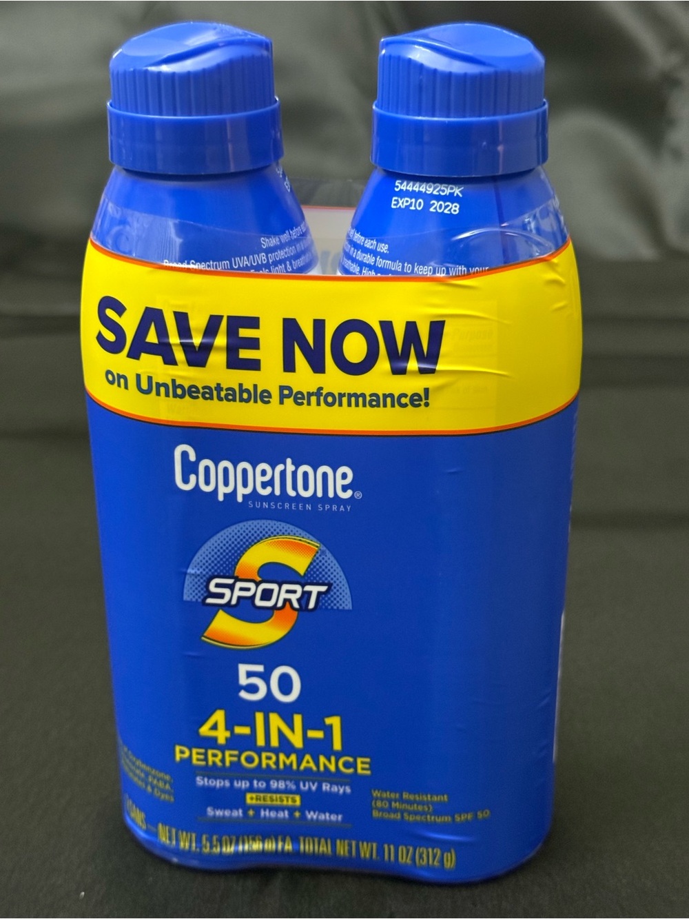 Coppertone Sport SPF 50 Sunscreen Spray for Kids - Blue